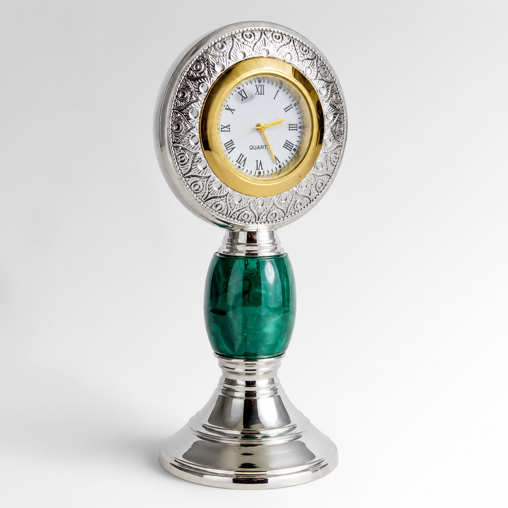 Aroka Royal Green Clock