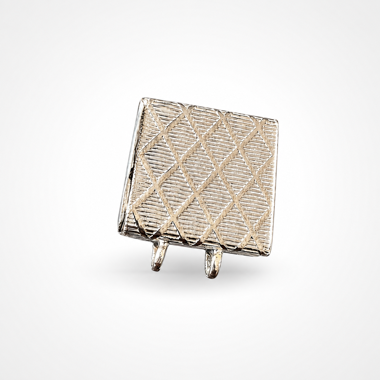 Aroka Textured Connector Charm