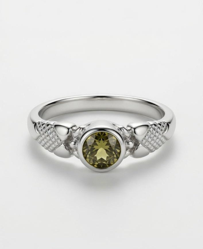 Royal Green Aura Ring
